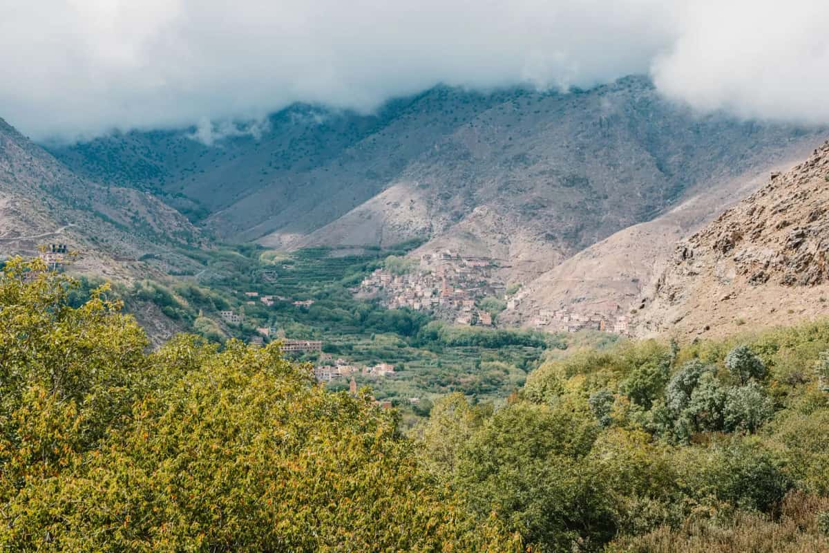 Paysage du Haut Atlas marocain