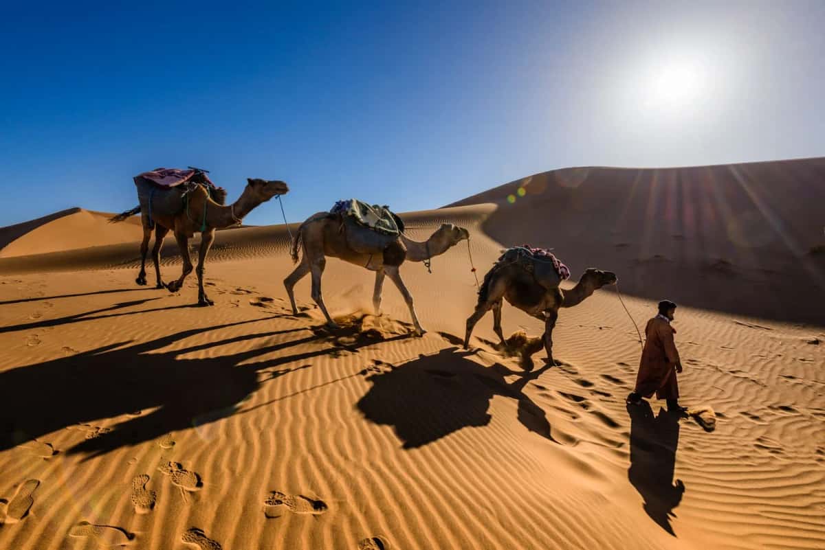 Paysage montagneux au Maroc